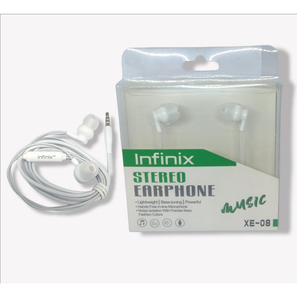 Infinix XE-08 TWS Earphone Nirkabel Bluetooth 5.0 Hitam