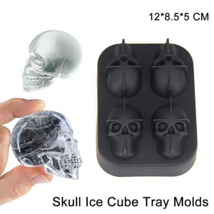 UNIQUE Skull Ice Cube Maker / Cetakan Es Batu Unik