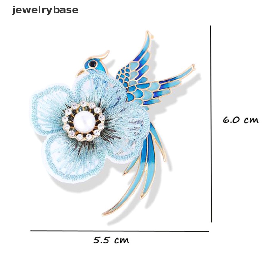 1pc Bros Pin Enamel Bentuk Burung Merak Aksen Berlian Imitasi Untuk Wanita