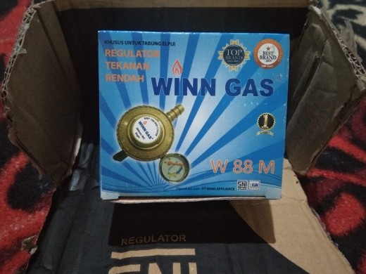 Regulator Gas Sni Kitchen Ori Kompor Winn Gas Meter Original Asli Aman Terjamin Bebas Bocor