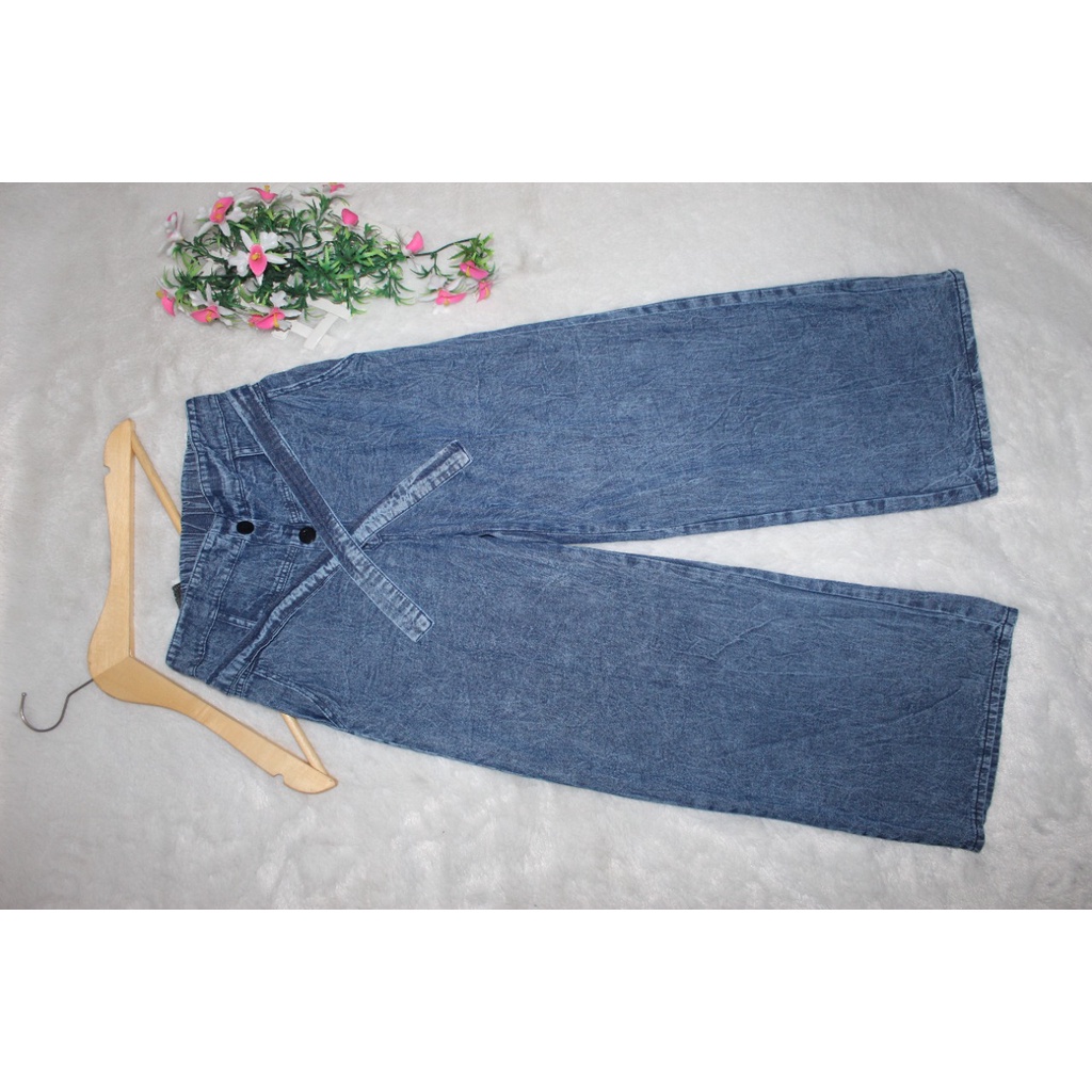 Kulot Zilo Snow / Kulot Jeans Snow Anak TANGGUNG /Kulot levis Snow Anak Usia 8-14 Tahun / Kulot Levi-6