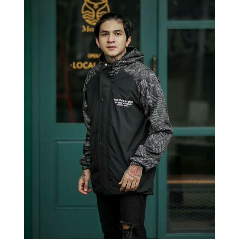 Jaket Casual Salviohexia Jaket Parasut Jaket Parasit Jaket Outdoor