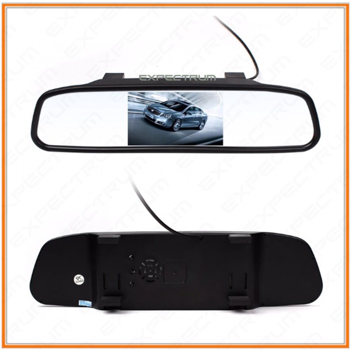 Video Tv Monitor Mirror Tft Parking Camera - Kaca Mundur Mobil
