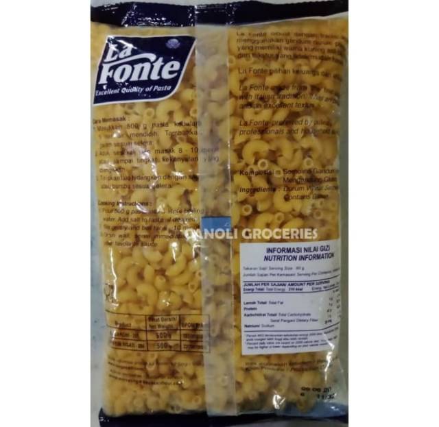 La Fonte Macaroni 500gr