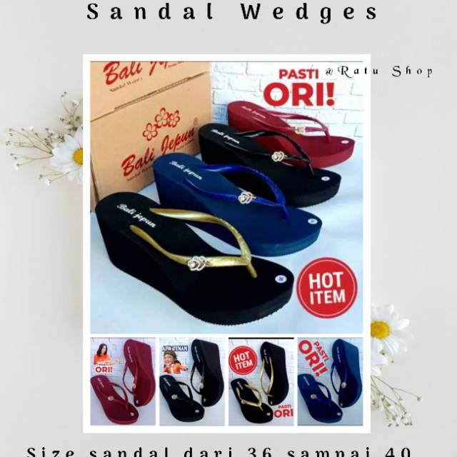 BALI JEPUN SANDAL WEDGES