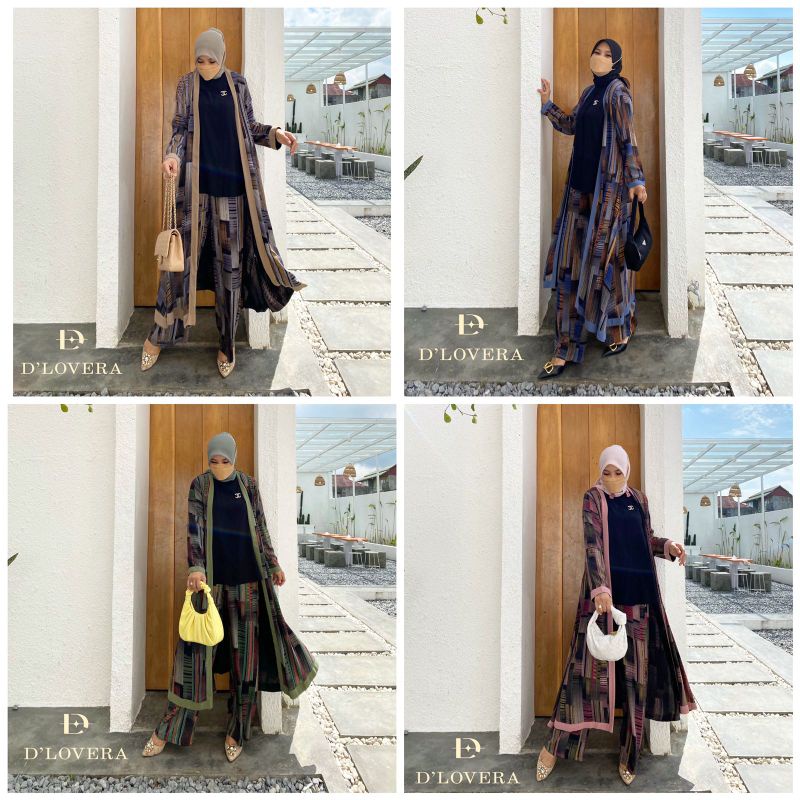 FATIN SET ( CELANA + OUTER ) BY DLOVERA