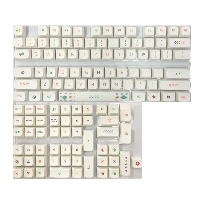 KEYCAPS MIX MAX XDA PROFILE SUBLIM SINGLE SHOT MECHANICAL KEYBOARD