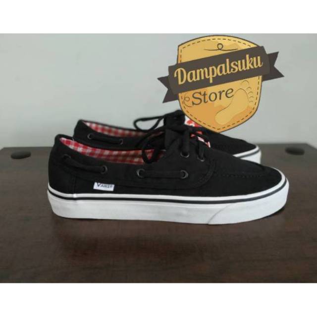 100% PREMIUM SEPATU VANS ZAPATO BLACK WHITE PREMIUM IMPORT CHINA