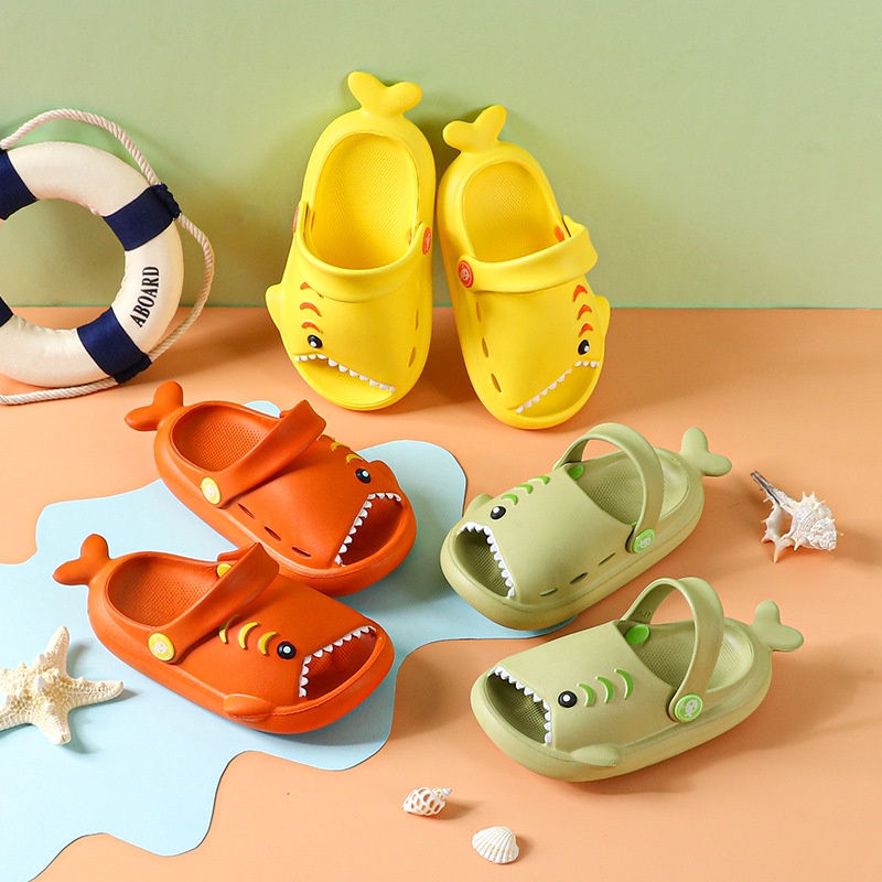 Sandal Anak Lucu Hiu Anak Sandal Anak Laki-laki  Eva Sandal Bayi  Gas Kecil  Sandal