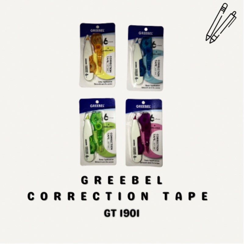 

GREEBEL CORRECTION TAPE GT 1901