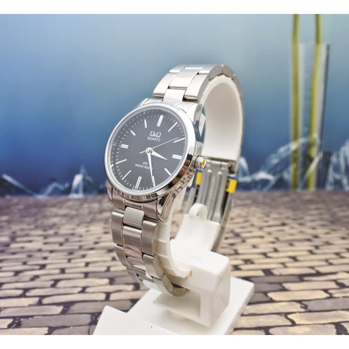 Q&Q QQ Analog Jam Tangan Wanita Rantai C215J202Y Original