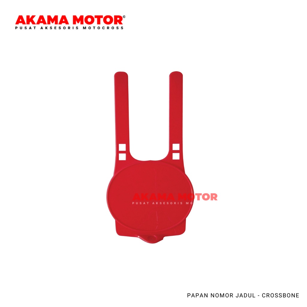 Papan Nomor Trail Klasik Vintage Jadul RMZ