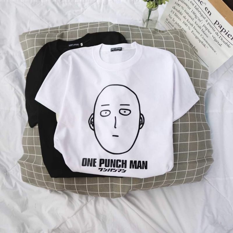 MYSTIQUE.ID-BAJU KAOS ONE PUNCH MAN T-SHIRT LUCU DAN AESTHETIC