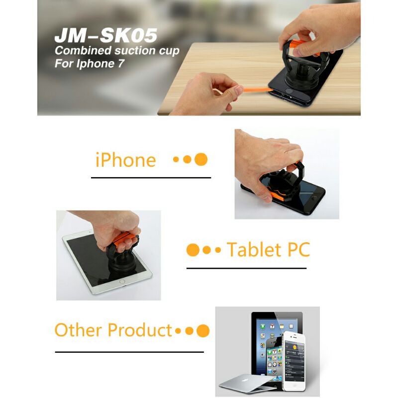 Jakemy Powerful Suction Bracket Alat Pembuka Layar Smartphone - JM-SK05