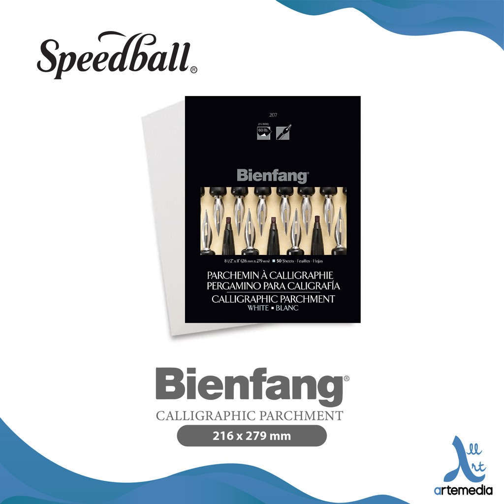

Speedball Bienfang 8,5x11 inch Calligraphy Parchment Pad