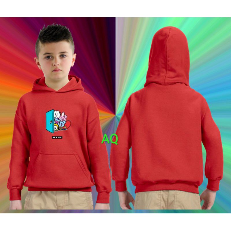 Hoodie Anak BT21 Gaming Jaket Anak BT21 Gaming