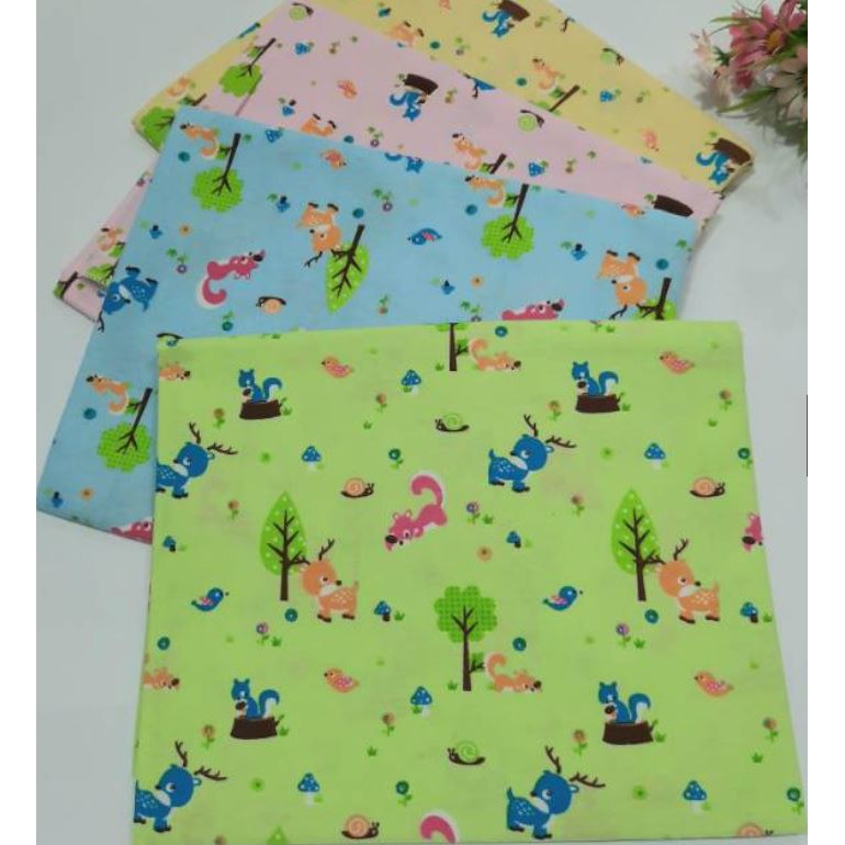 1/2 Lusin Bedong Bayi Jumbo 100 x 90 cm Bahan Katun Flanel Harga Grosir Pabrik newborn Super Jumbo