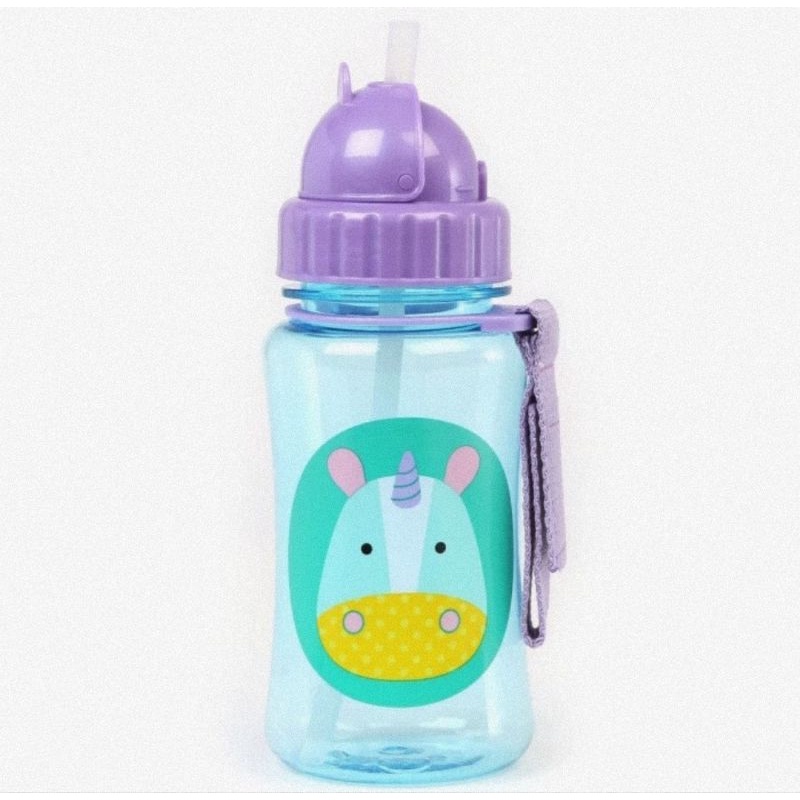 Skip Hop PP Straw Bottle 350 ml - Botol Minum Anak