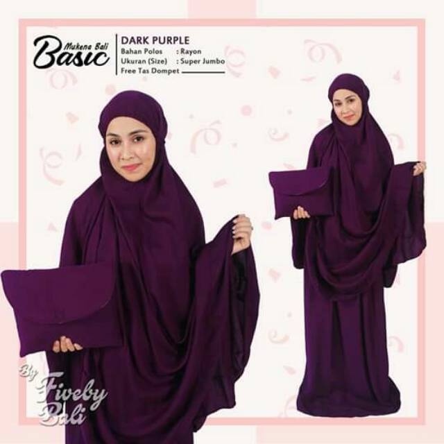 Mukena Basic/Polos