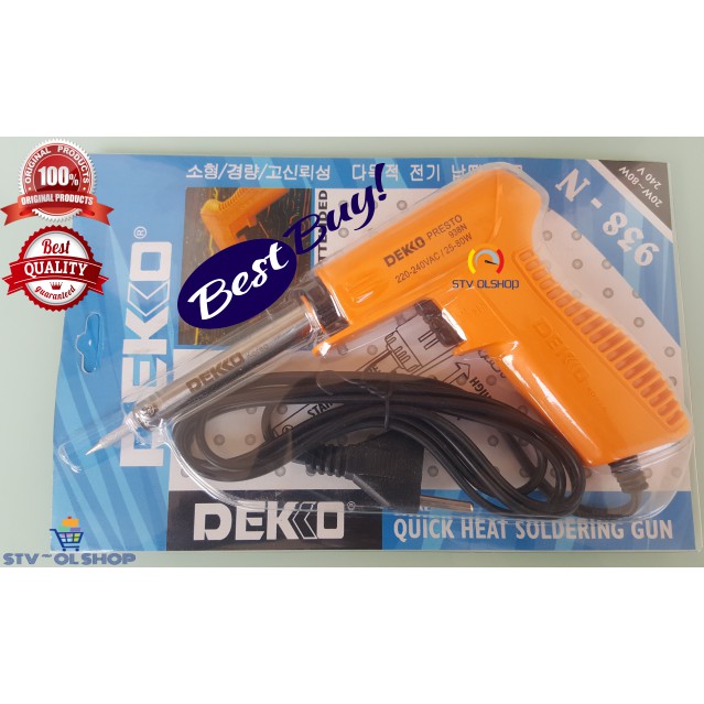 Solder Gun Dekko 938 N