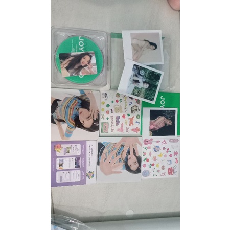 ALBUM JOY HELLO CASE VER (UNSEALED-LENGKAP)
