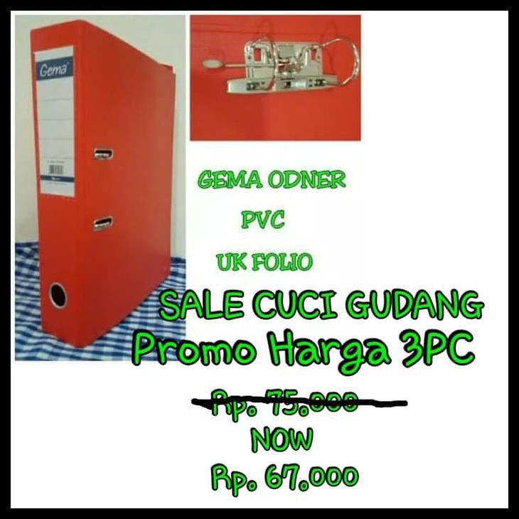 

Terbaru Termurah Terlaris Sale 3Pc Odner Pvc Merah