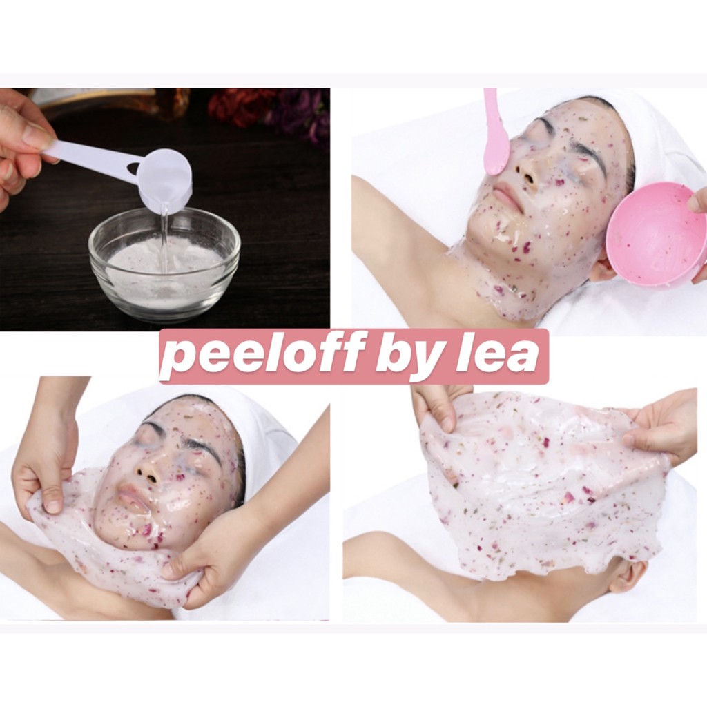 Masker Lea Peel Off Mask By Lea Gloria Masker Model Topeng 15gr BPOM Original