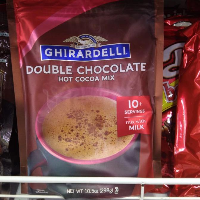 

COD GHIRARDELLI DOUBLE CHOCOLATE HOT COCO MIX 298GR MAKANAN & MINUMAN