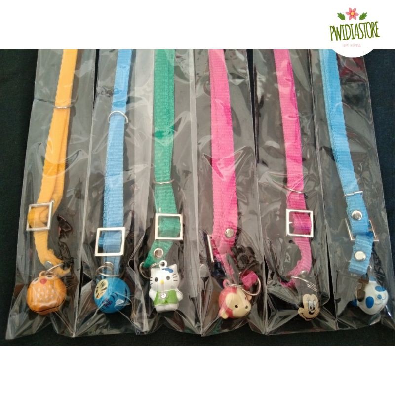 Kalung Kucing Lonceng Karakter