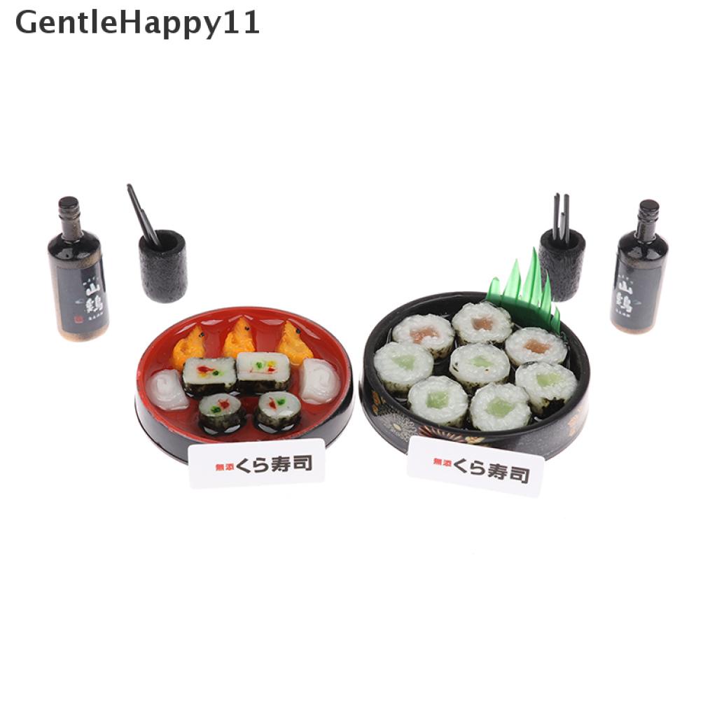 Gentlehappy Dollhouse Miniatur Janpanese Sushi Rice Untuk Dekorasi Rumah Boneka Pretend food