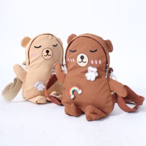 tas selempang teddy bear parasut