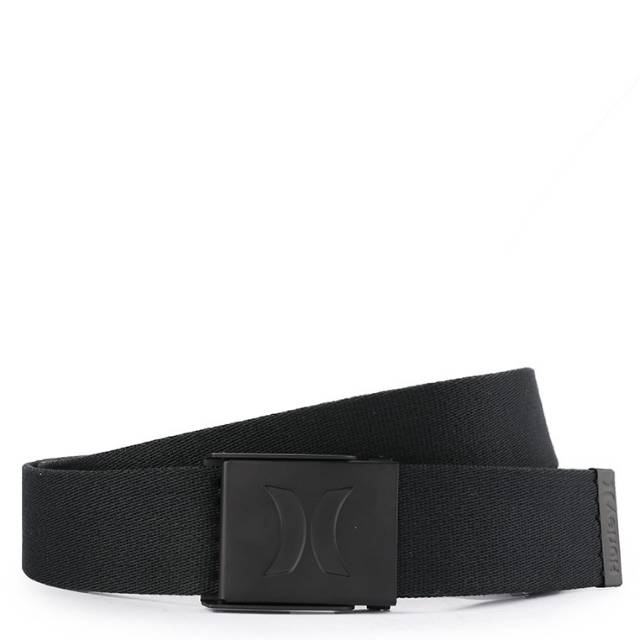 Hurley Web Belt Gesper Sabuk Original Black / Cool Grey / Legion Green