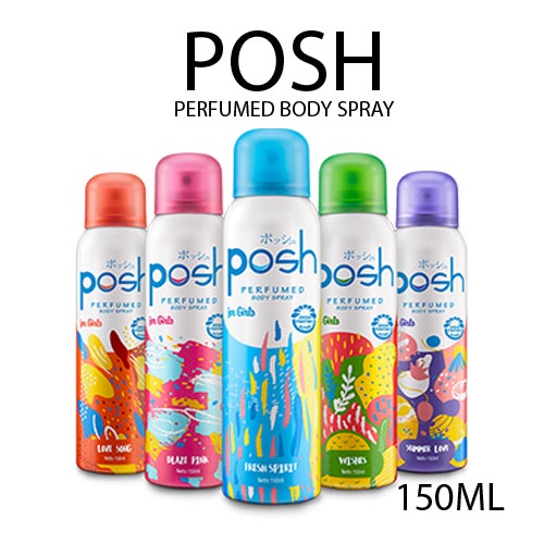 POSH PERFUMED BODY SPRAY 150ML