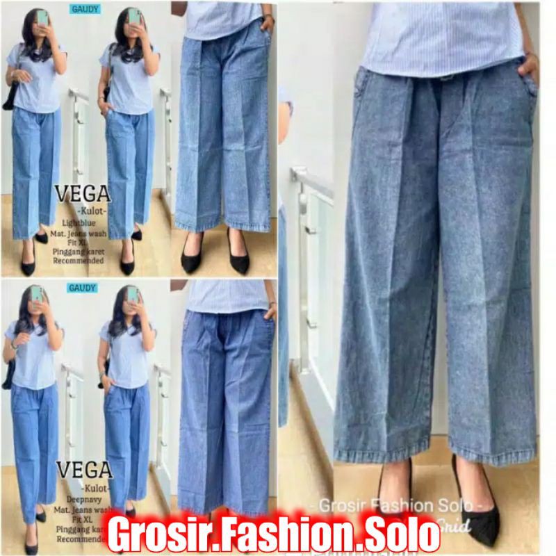VEGA KULOT by Gaudy | Kulot Jeans wash