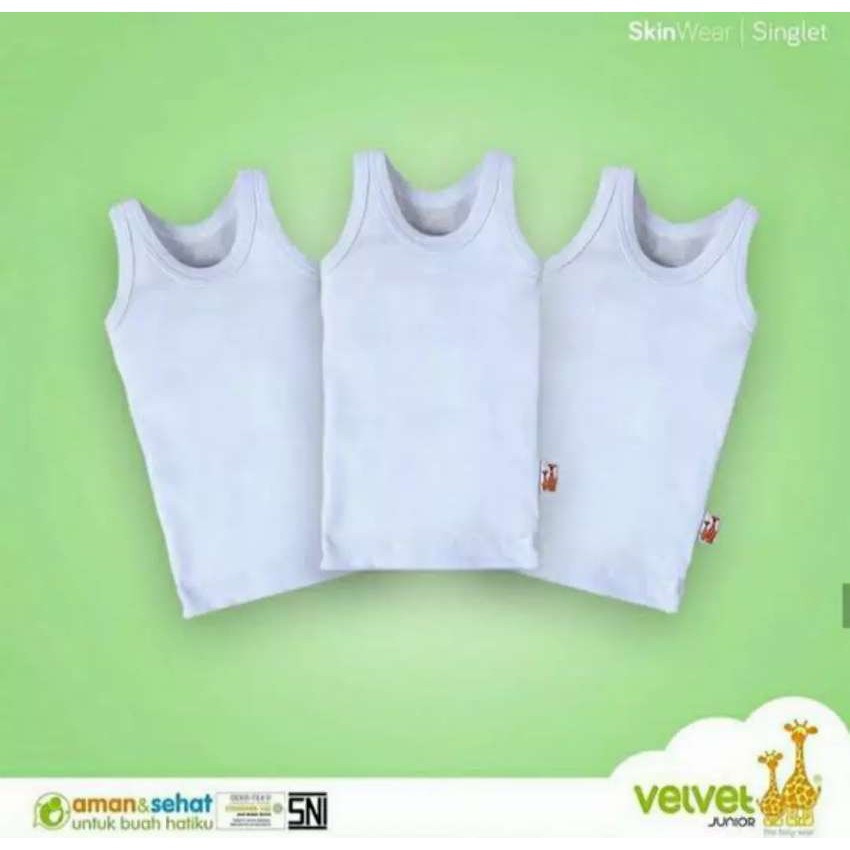 Singlet Anak Bayi Velvet Junior dan Finka