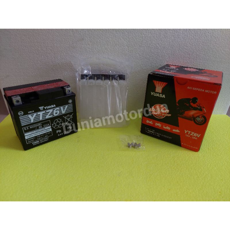 AKI YUASA YTZ6V 100% ORIGINAL