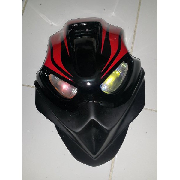 Headlamp batok lampu motor Monster Street fighter