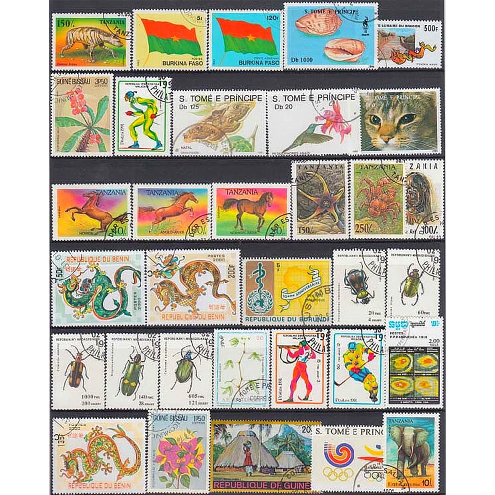 

IMPORT 500PCS Lot Good Condition Postage Stamps Collections From Many Countries With Post Mark