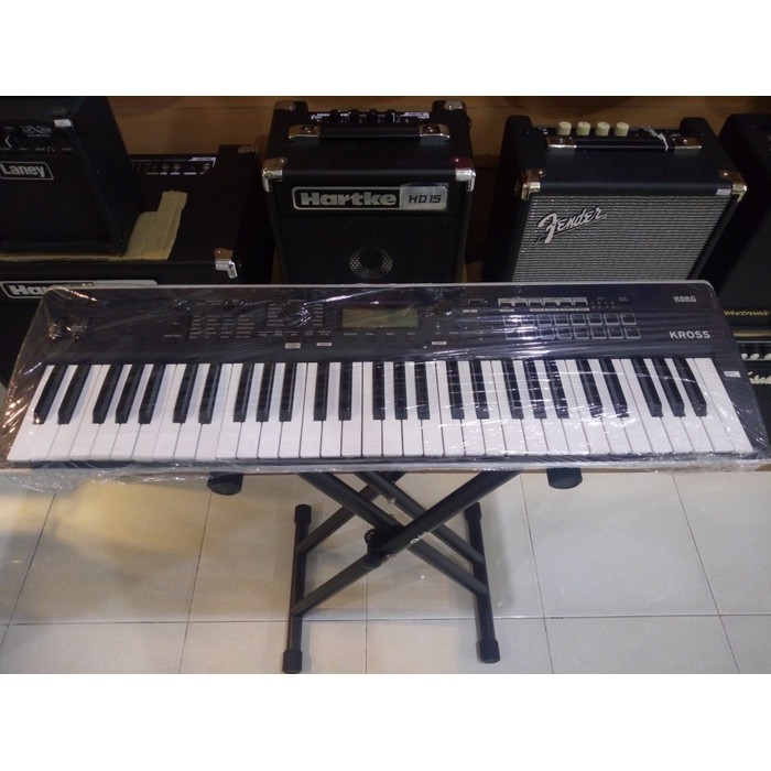 Korg Kross 2 61-Key Synthesizer Workstation Free Packing Kayu