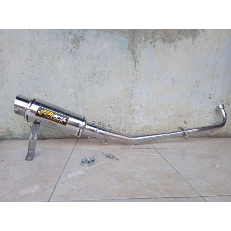 Knalpot Racing RCB SUPRA X 125 SUPRA 110 LAMA FIT REVO ABSOLUTE JUPITER BLADE SMASH KARISMA SHOGUN