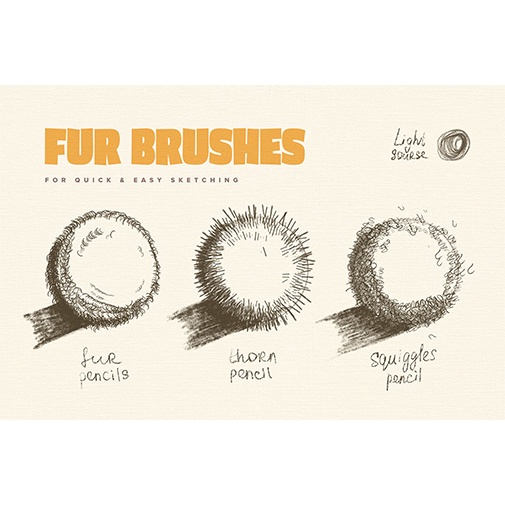 Procreate Brush - Procreate Pencil Brushes