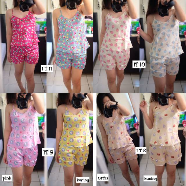 SINGLET KENZIE STELAN IMPORT / BUTTERFLY / BAHAN SATIN IMPORT KOREA