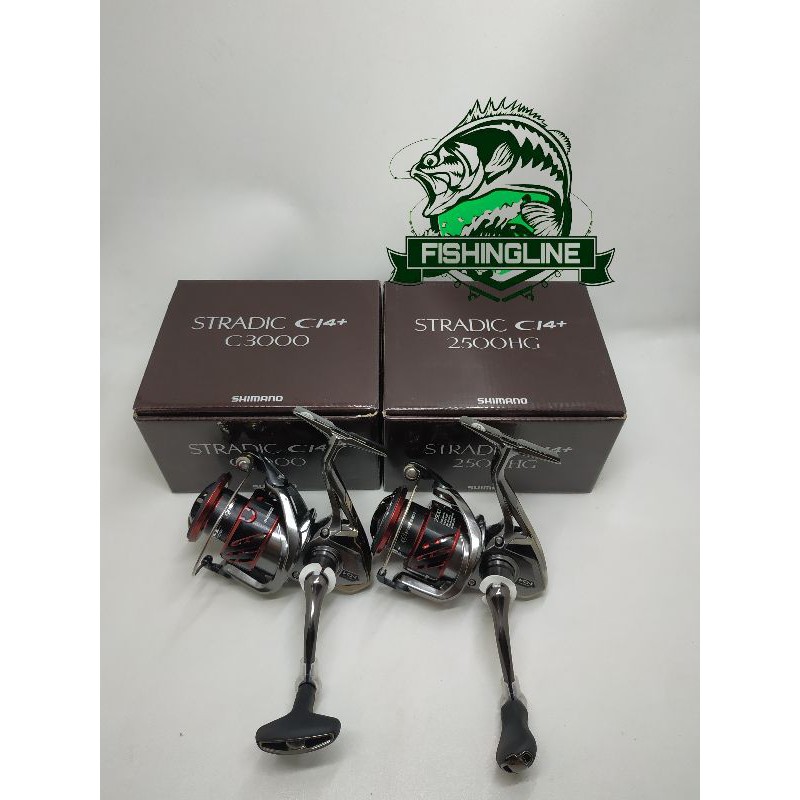 SHIMANO STRADIC C 14+ 2500HG/C 3000 ori 100%