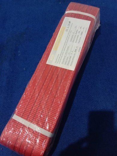 Promo Webbing Sling Uchiha Hyuga Sabuk Angkat Barang Webing Belt 5ton 3 4 5 6 8 10 12 Meter Asli