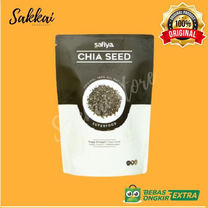 

Biji Chia Seed Original Premium 1kg Black Chiaseed Murah (KA)