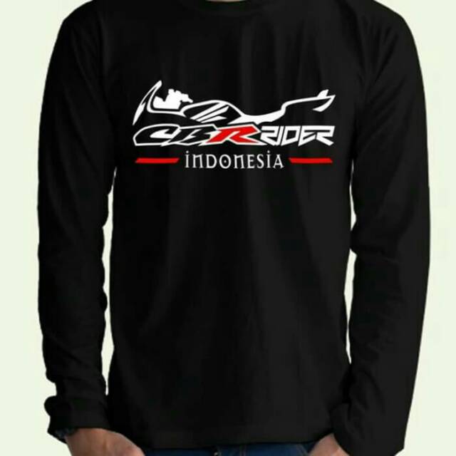 Kaos lengan panjang CBR INDONESIA