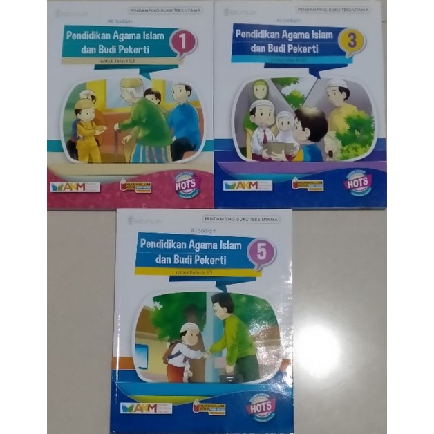 BUKU PENDIDIKAN AGAMA ISLAM PLATINUM TERBARU SD/MI TIGA SERANGKAI