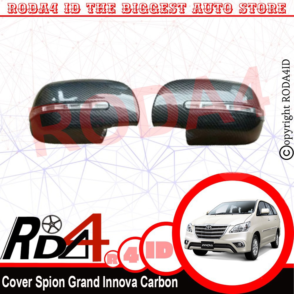 Cover Spion Grand Innova Sein Kecil Full Carbon