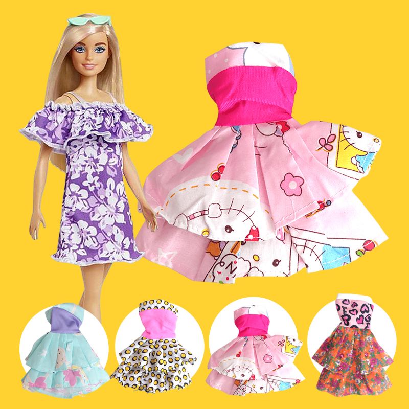 BAJU BARBIE - Baju Barbie Baju Boneka Barbie Aksesoris Barbie Dress Barbie Fashion Barbie Boneka Mainan Baju Boneka