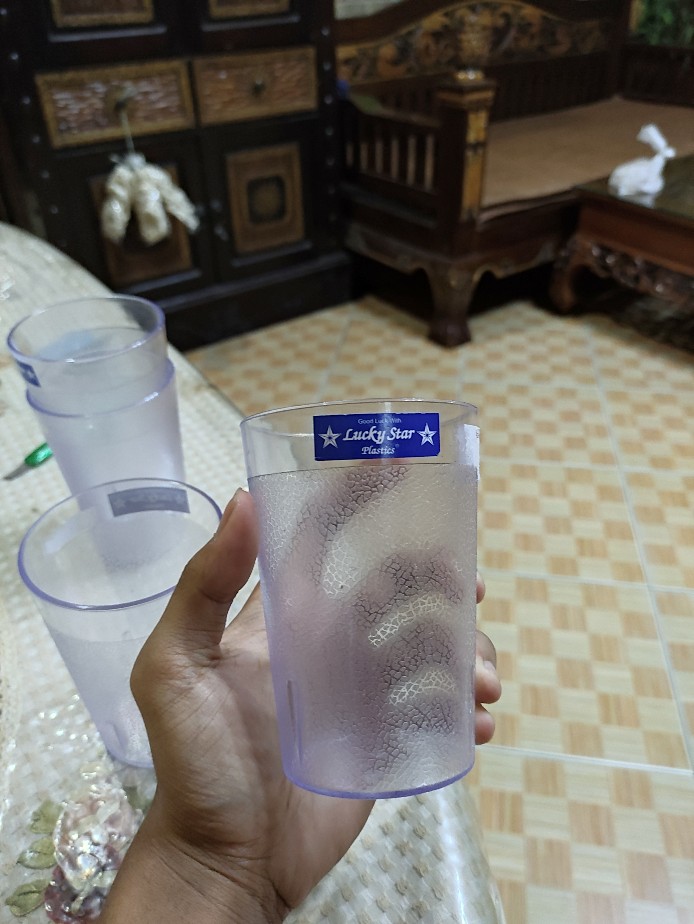 Gelas Bening Anti Pecah 621 Lucky Star